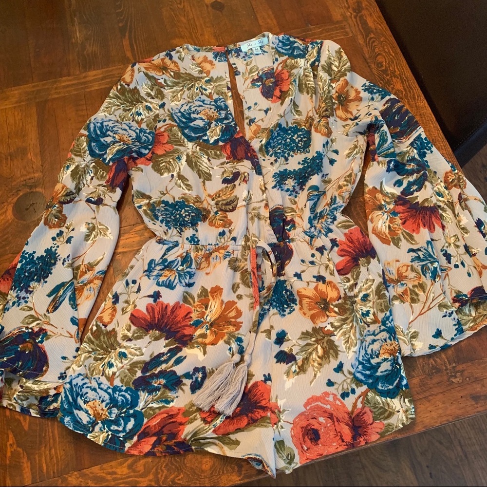 She + Sky Romper